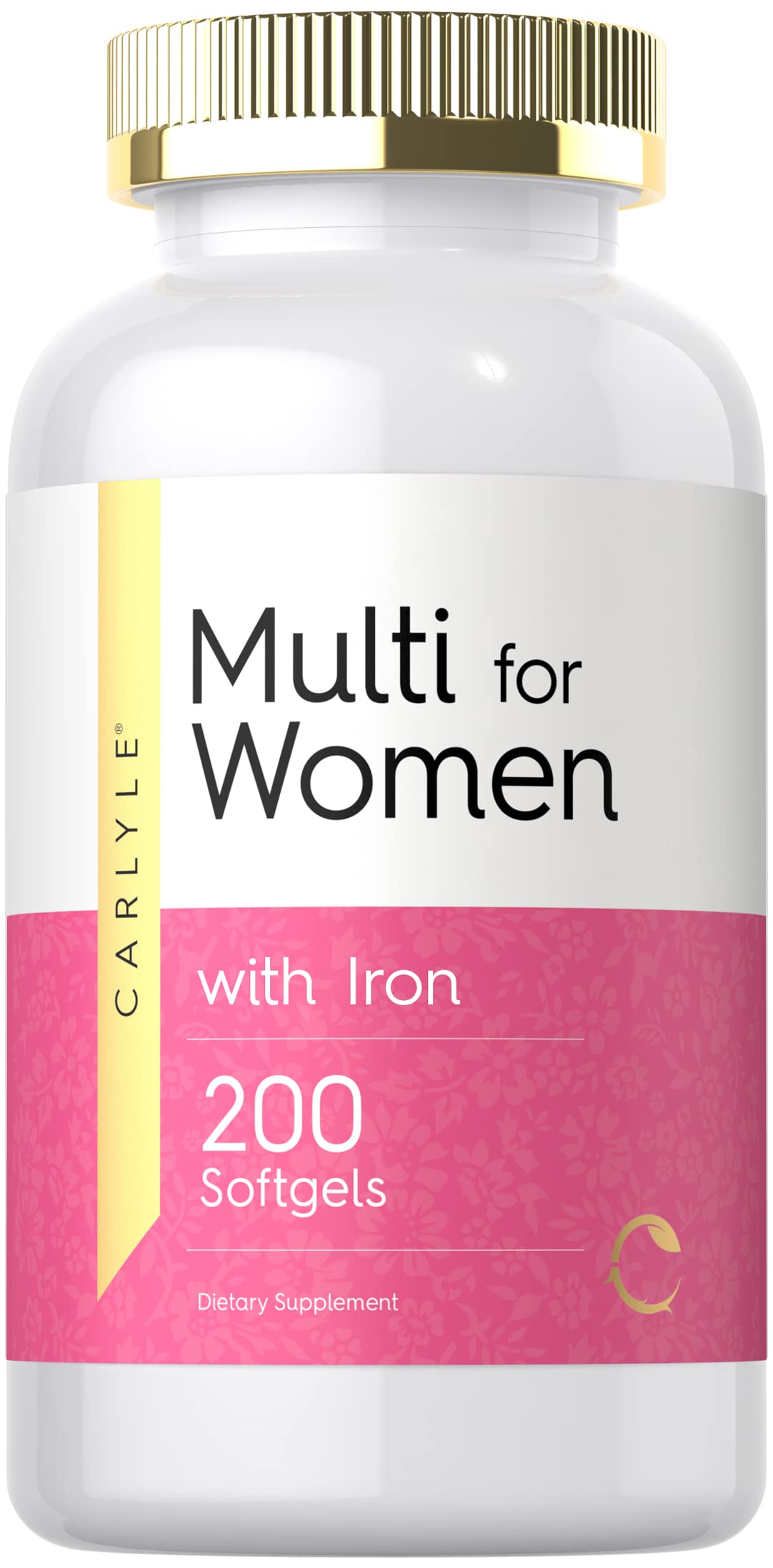 Foto 2 pulgar | Suplemento Multivitamínico Carlyle con Hierro 200 Cápsulas para Mujeres - Venta Internacional