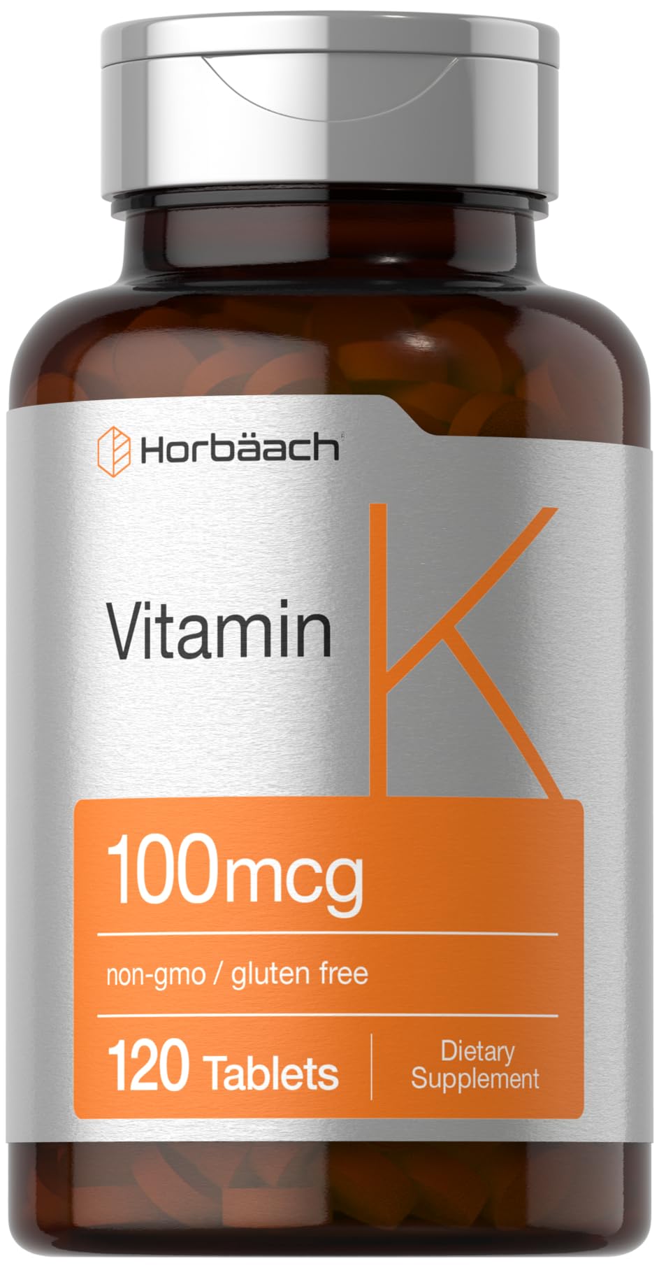 Foto 1 | Suplemento de Vitamina K Horbaach 100 mcg 120  - Venta Internacional