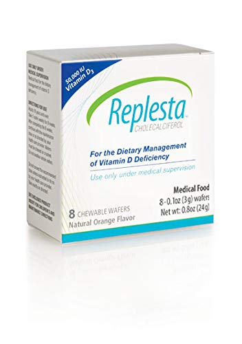 Foto 2 pulgar | Obleas Masticables Replesta Vitamina D3 De 50 000 Ui 8 Unidades - Venta Internacional