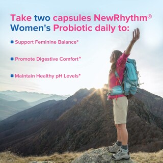 Foto 4 | Probióticos NewRhythm 50 Mil Millones de CFU 18 Cepas para Mujeres