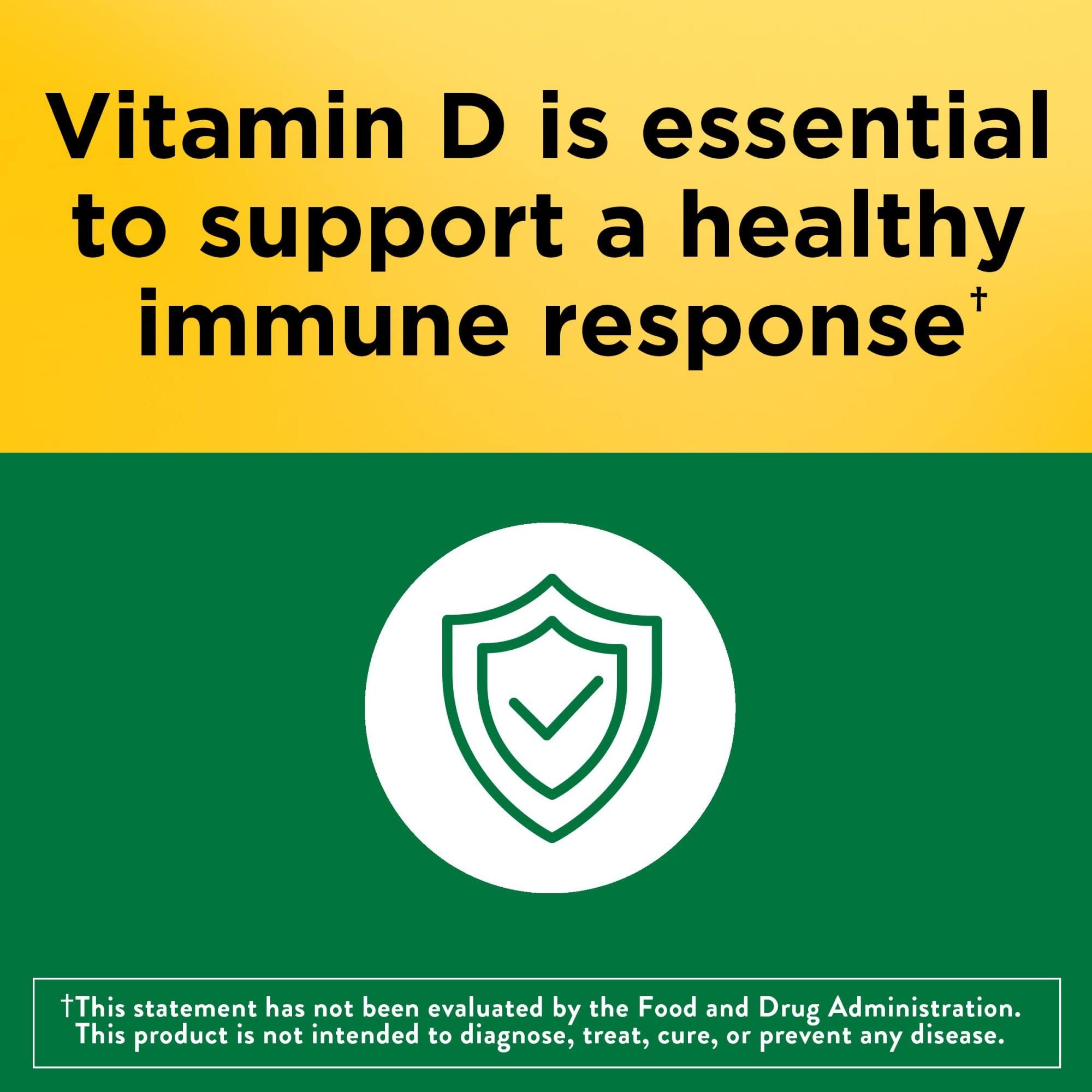 Foto 3 | Vitamina D3 Nature Made 1000 Ui 300 Comprimidos - Venta Internacional