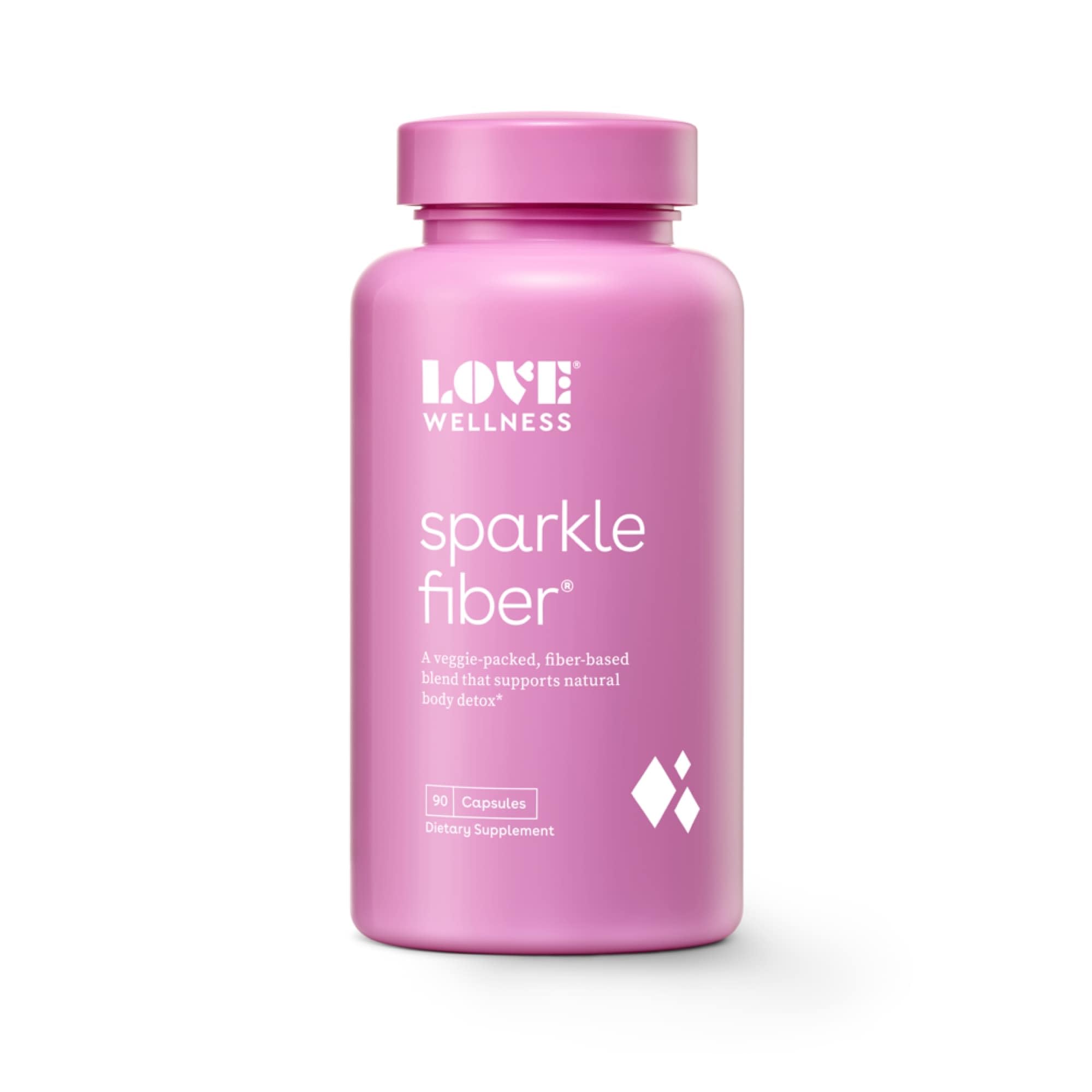 Foto 2 pulgar | Suplemento de Fibra Love Wellness Sparkle Psyllium 90 Cápsulas - Venta Internacional