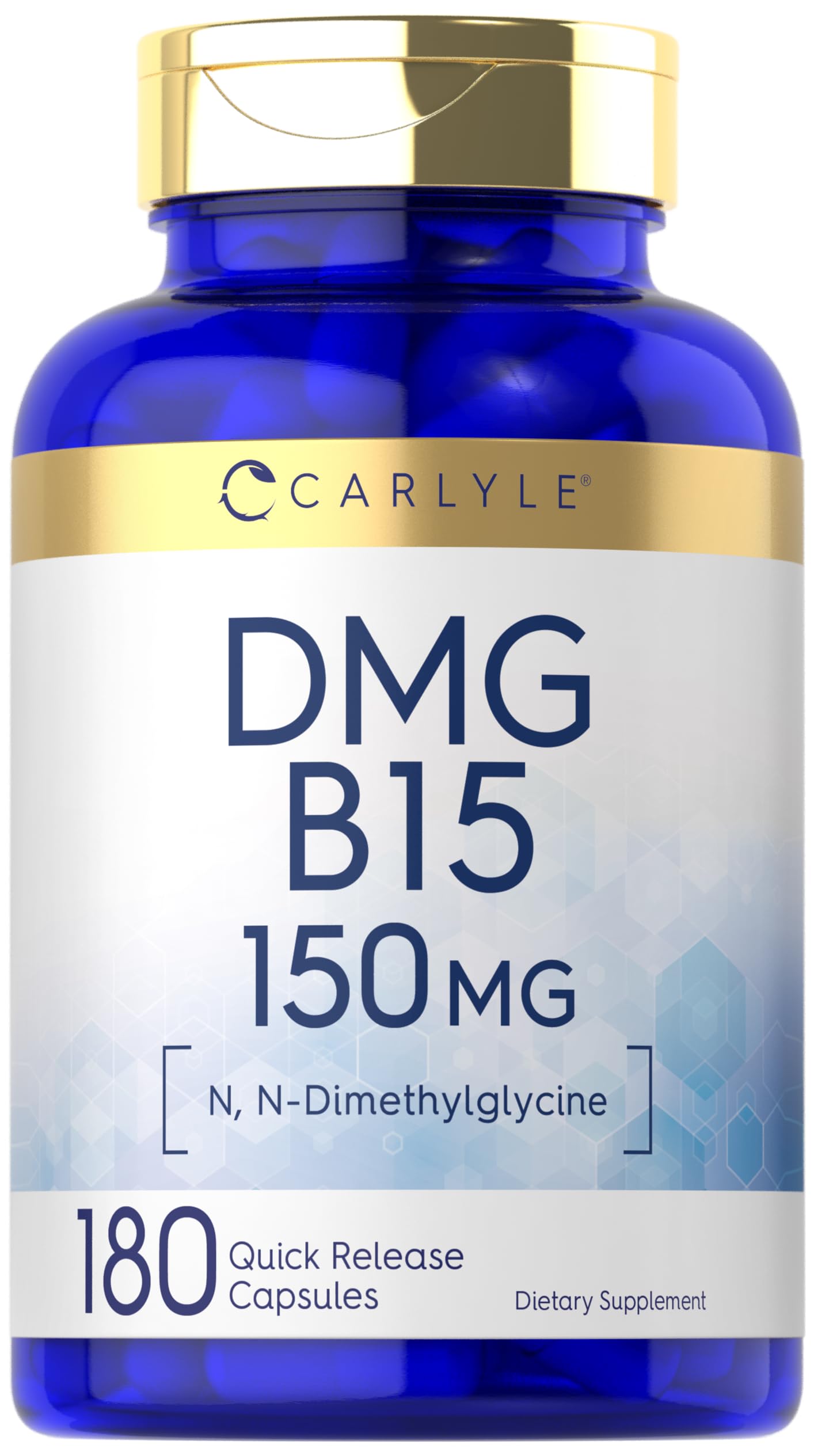 Foto 2 pulgar | Suplemento Carlyle Dmg B15 150 Mg 180 Cápsulas - Venta Internacional