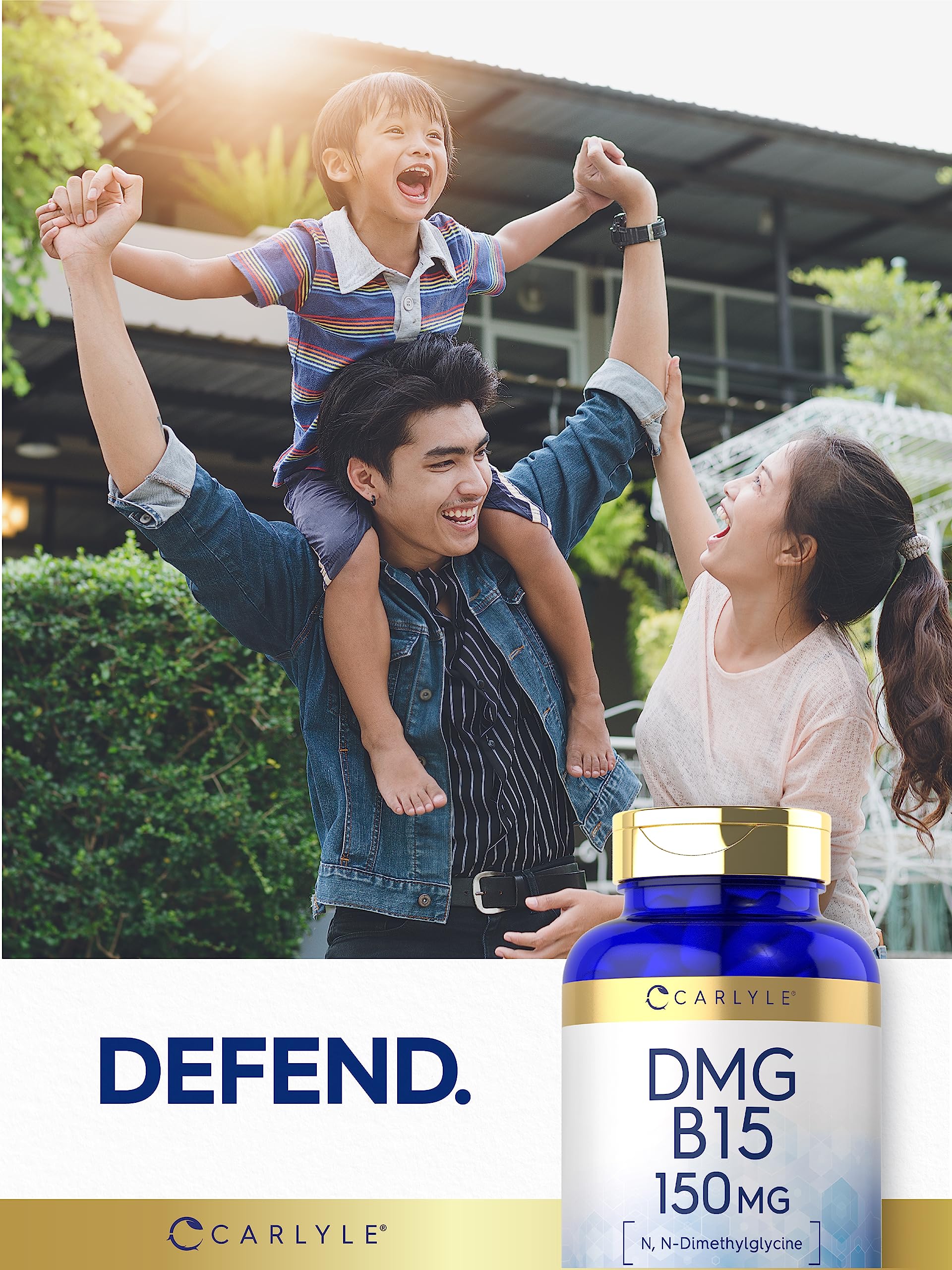 Foto 6 | Suplemento Carlyle Dmg B15 150 Mg 180 Cápsulas - Venta Internacional