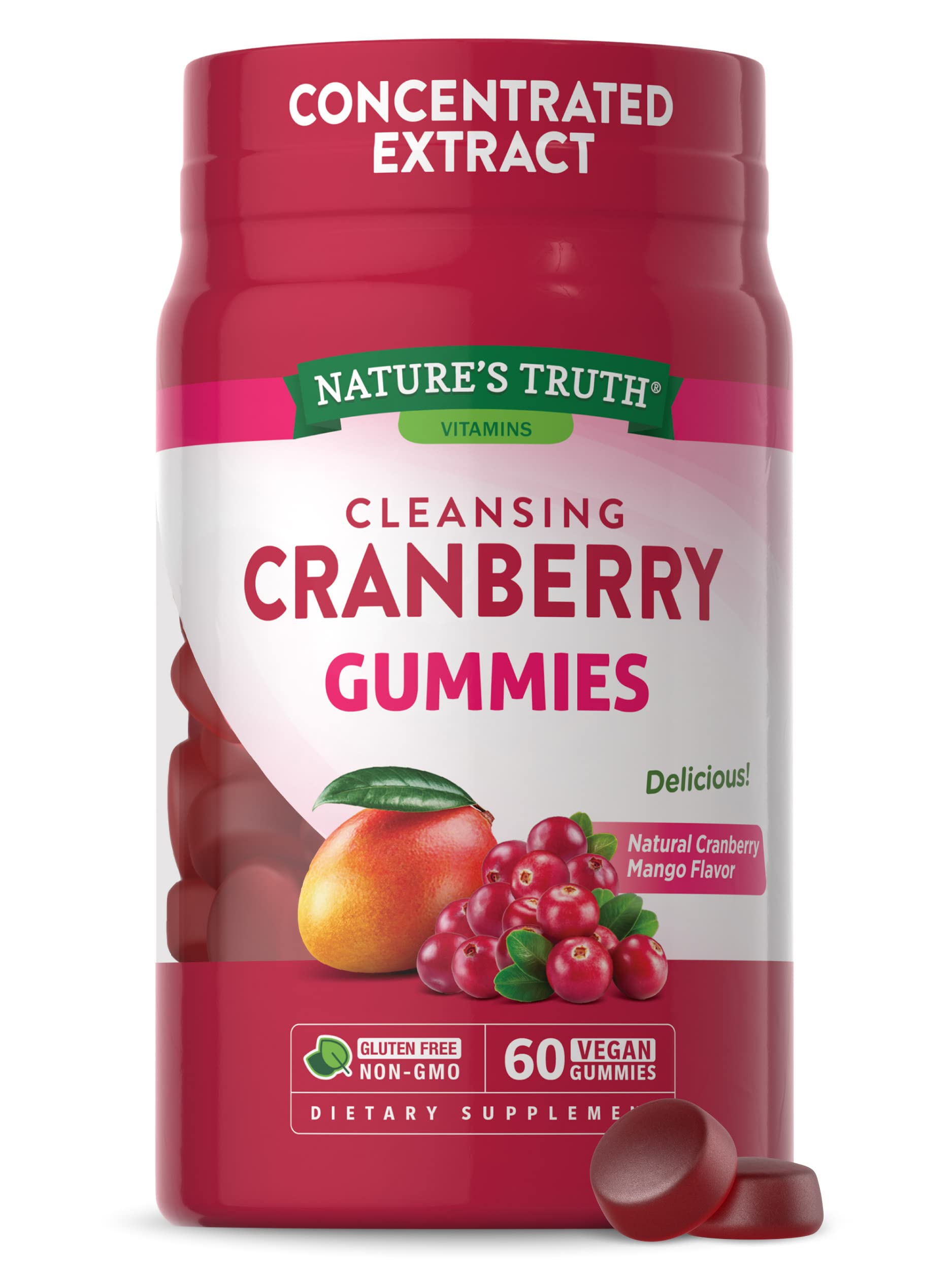 Suplemento Nature's Truth, Gomitas de Arándanos 60 Gomitas Veganas - Venta Internacional