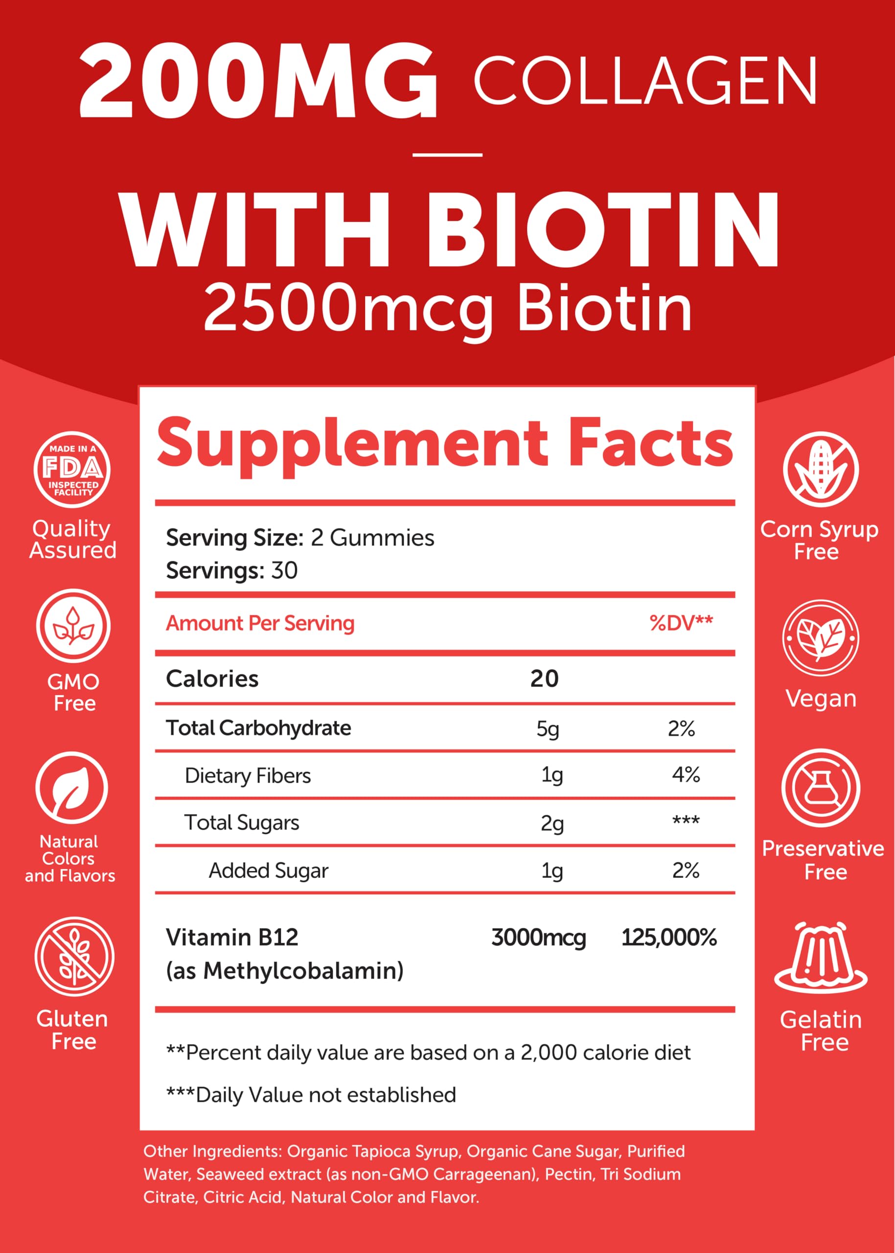 Foto 6 pulgar | Gomitas de Vitamina B12 Lunakai 3000 Mcg de Metil B-12 - Venta Internacional