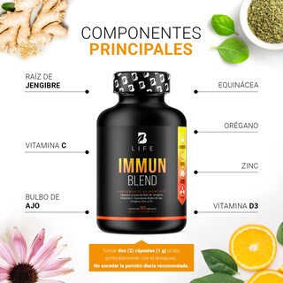 Foto 3 | Immun Blend B Life 90 Cápsulas