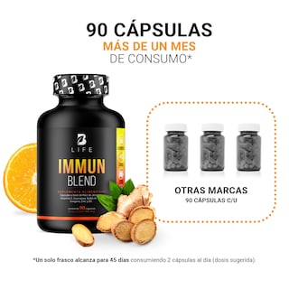 Foto 4 | Immun Blend B Life 90 Cápsulas