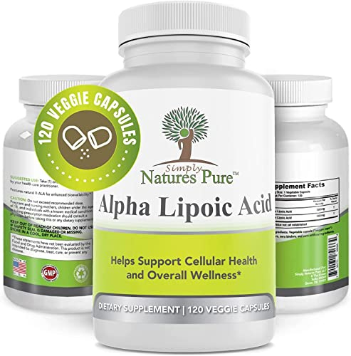 Foto 4 pulgar | Suplemento Simply Natures Pure Ácido Alfa Lipoico 2 Piezas-Venta Internacional