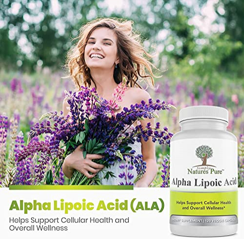 Foto 6 pulgar | Suplemento Simply Natures Pure Ácido Alfa Lipoico 2 Piezas-Venta Internacional