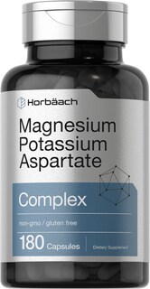 Foto 1 | Suplemento Horbäach Aspartato de Magnesio y Potasio 180 Cápsulas - Venta Internacional