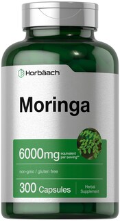 Foto 1 | Suplemento Horbäach Moringa Oleifera 6000 mg 300 Cápsulas - Venta Internacional