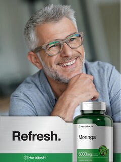 Foto 6 | Suplemento Horbäach Moringa Oleifera 6000 mg 300 Cápsulas - Venta Internacional