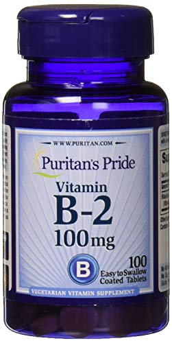 Foto 2 pulgar | Suplemento de Vitamina B-2 en Tabletas de 100 mg - 100 Unidades