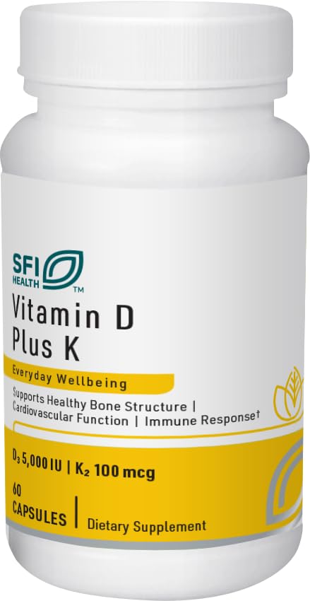 Foto 2 pulgar | Suplemento de Vitamina D Plus K de Klaire Labs 5000 UI de D3 con K2 Mk-7 - Venta Internacional