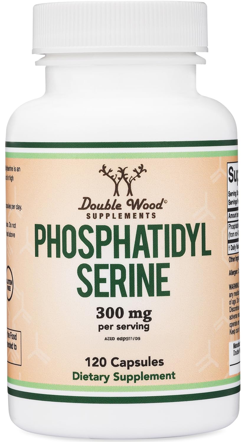Foto 2 pulgar | Suplemento de Fosfatidilserina Double Wood 300 mg 120 Cápsulas - Venta Internacional