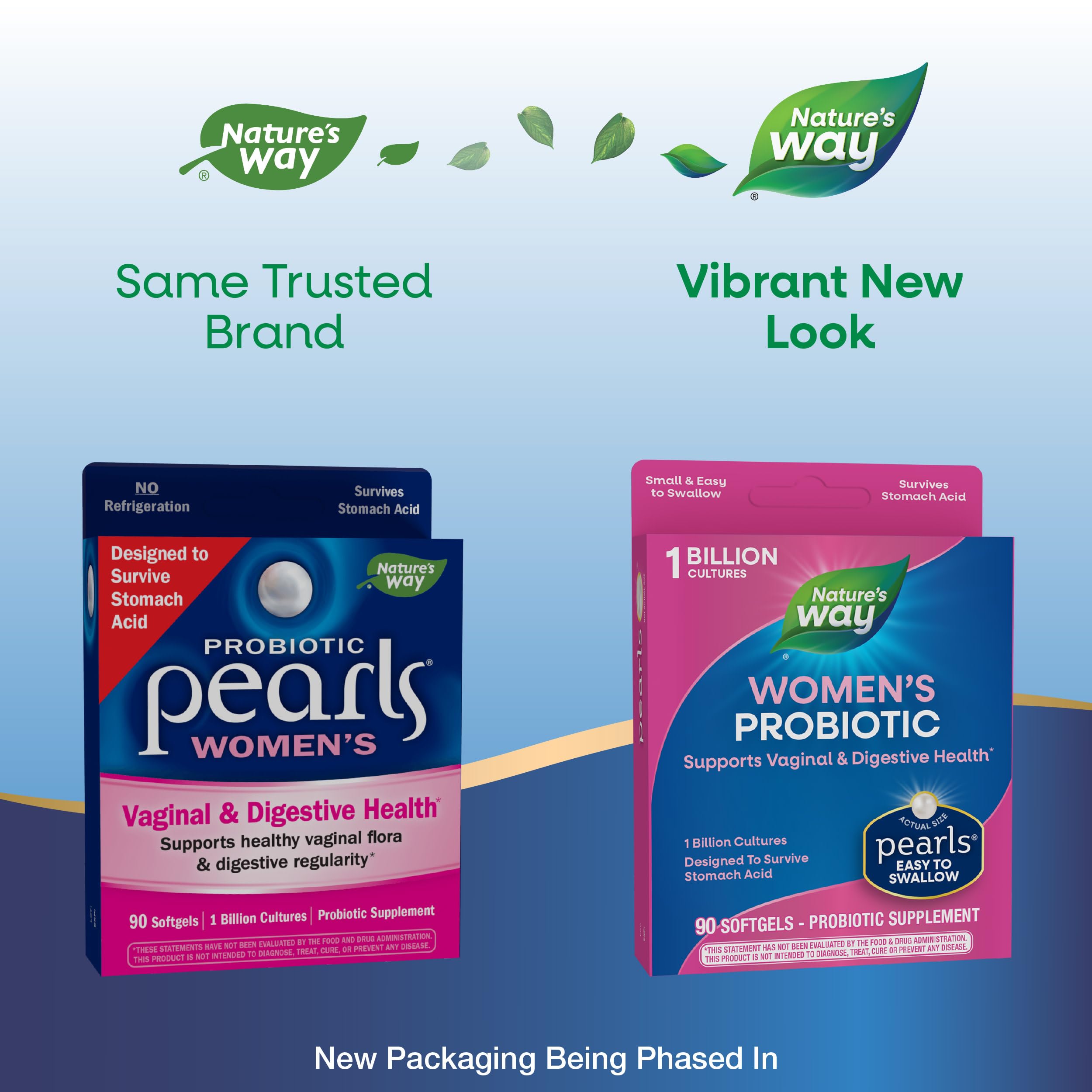 Foto 2 | Probiótico Pearls Nature's Way para Mujer 1000 Millones de 90 Cápsulas Blandas - Venta Internacional