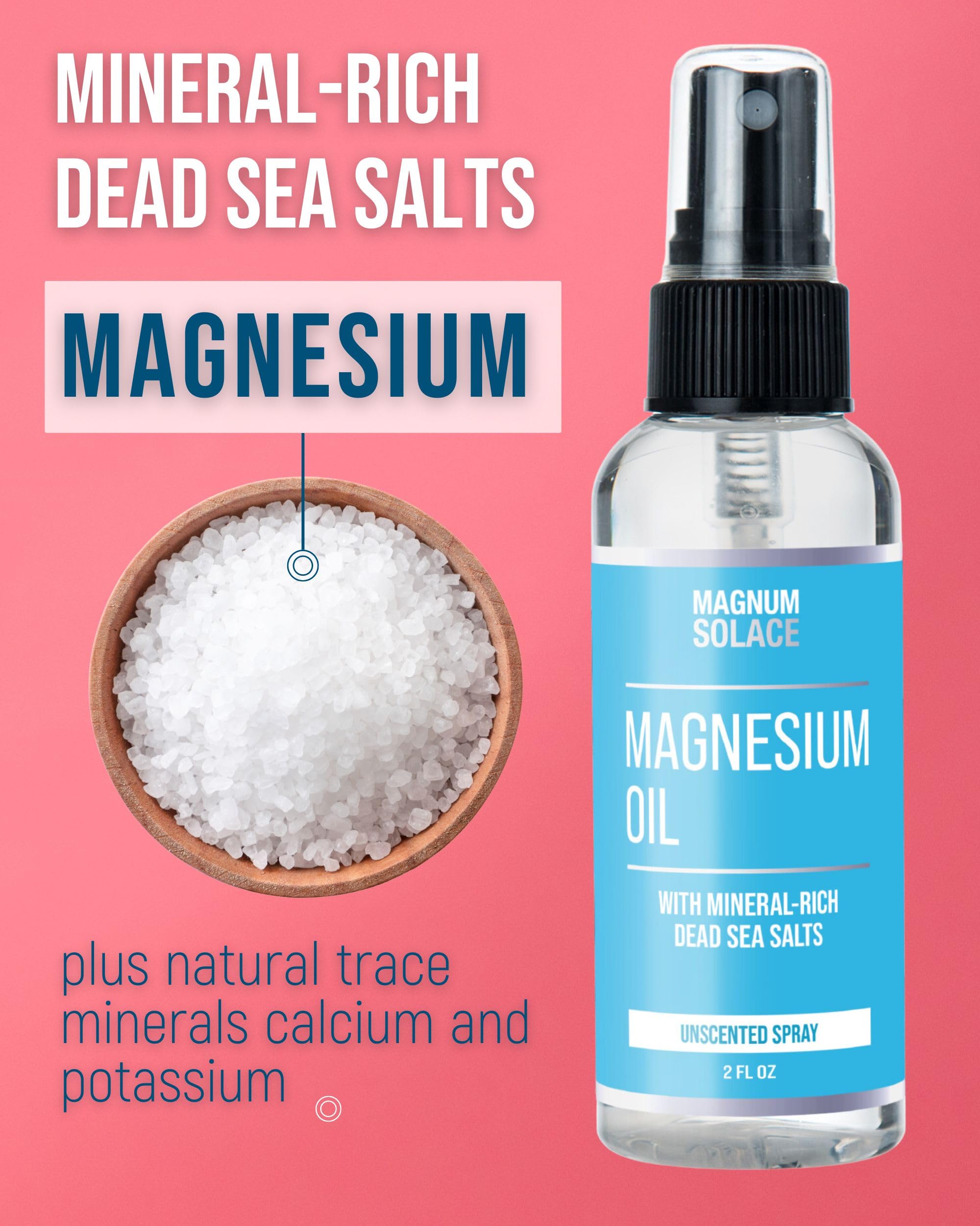 Foto 4 pulgar | Spray de Aceite de Magnesio Magnum Solace 220 mg - Venta Internacional
