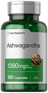 Foto 1 | Suplemento Horbaach Cápsulas de Ashwagandha 1380 mg 180 Unidades - Venta Internacional