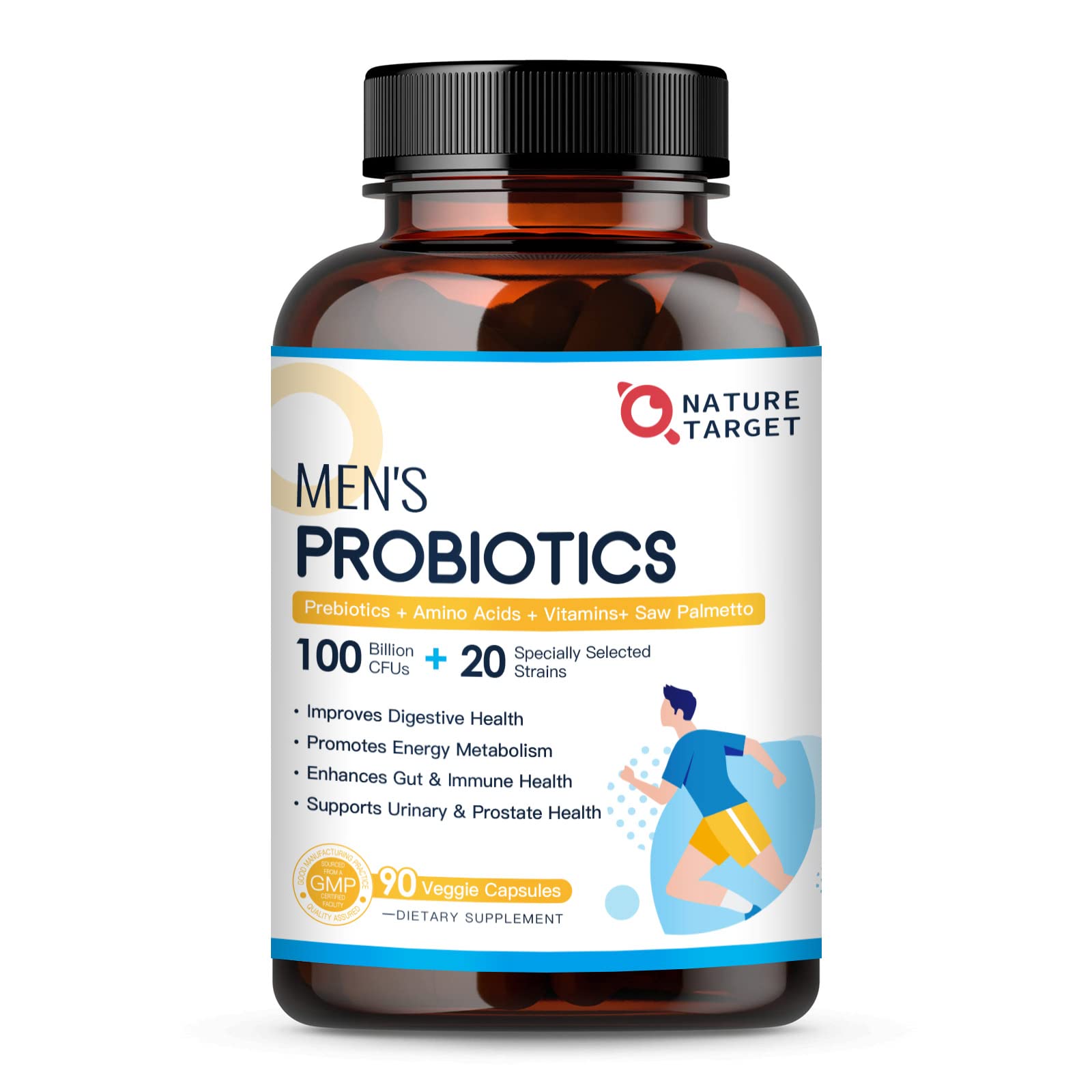 Foto 2 pulgar | Probióticos Nature Target Digestive Health 100 B Cfus 90 Cápsulas - Venta Internacional