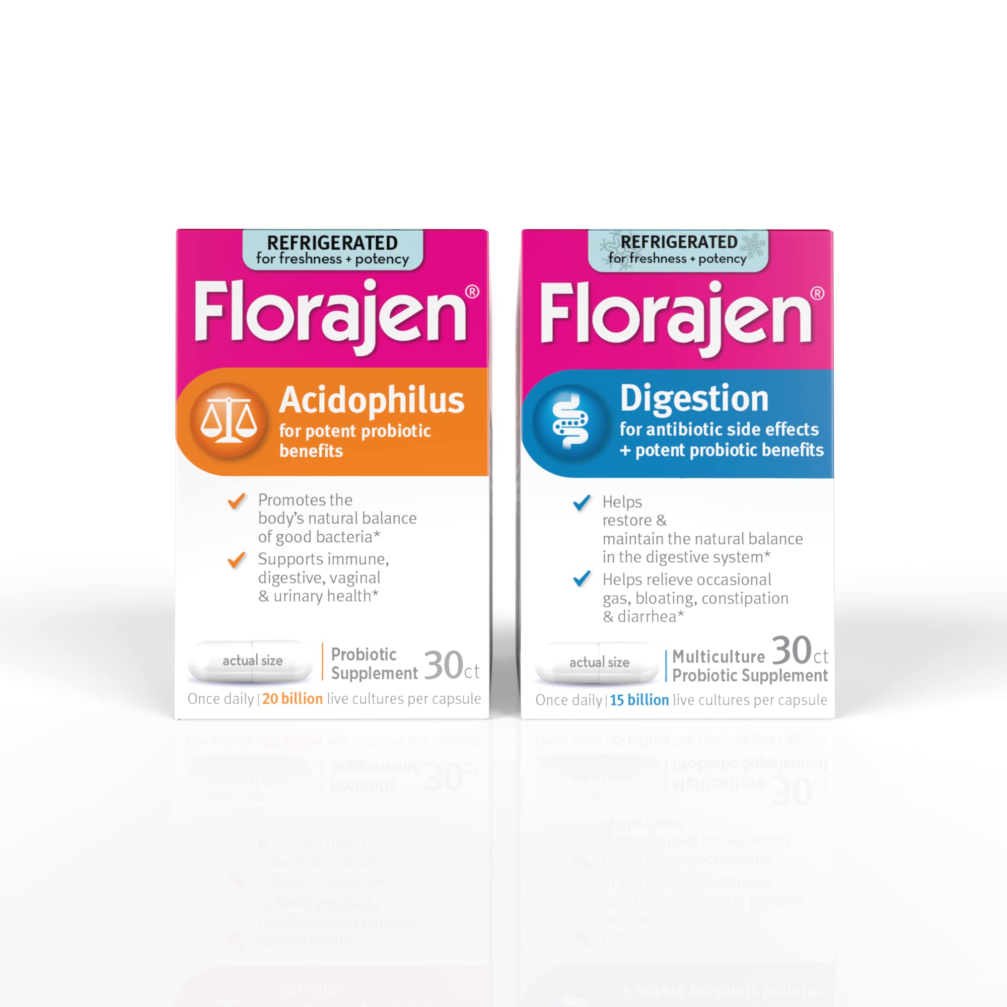 Foto 2 pulgar | Suplemento Florajen Probiotics Paquete Variado de 30 Cápsulas - Venta Internacional