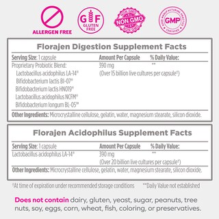 Foto 6 | Suplemento Florajen Probiotics Paquete Variado de 30 Cápsulas - Venta Internacional