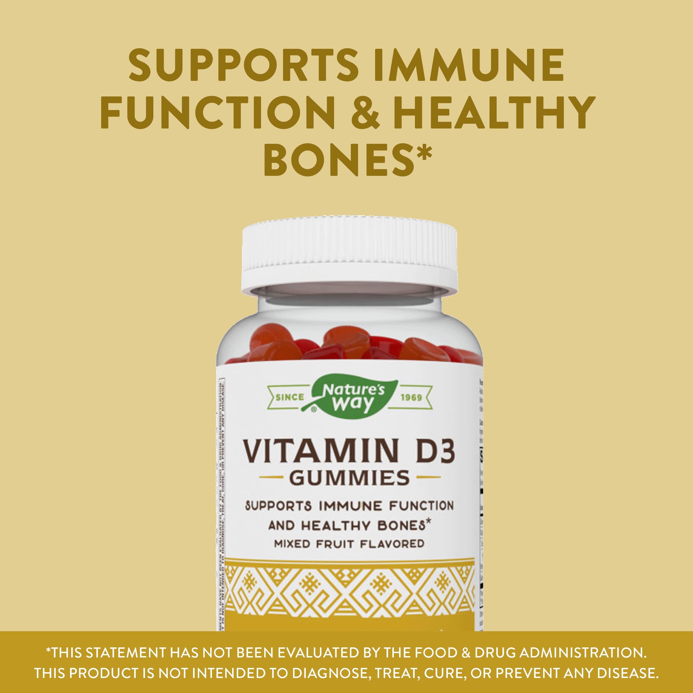 Foto 4 pulgar | Vitamina D3 Nature's Way 2000 Ui 120 Gomitas - Venta Internacional