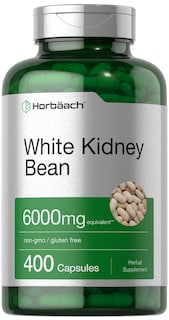 Foto 1 | Suplemento Horbaach Extracto de Alubia Blanca 6000 mg 400 Cápsulas - Venta Internacional