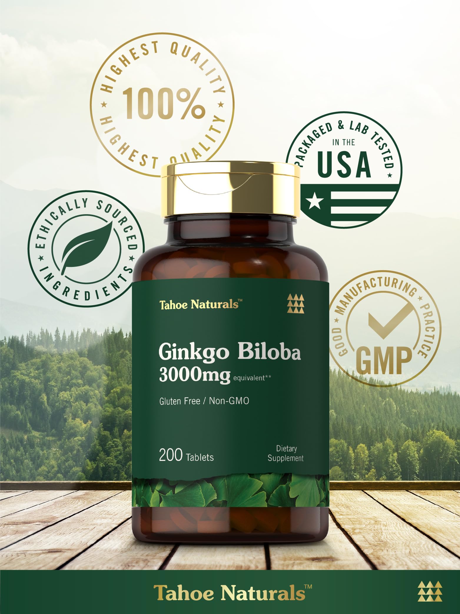 Foto 7 pulgar | Suplemento Carlyle Ginkgo Biloba 3000 Mg 200 Comprimidos - Venta Internacional