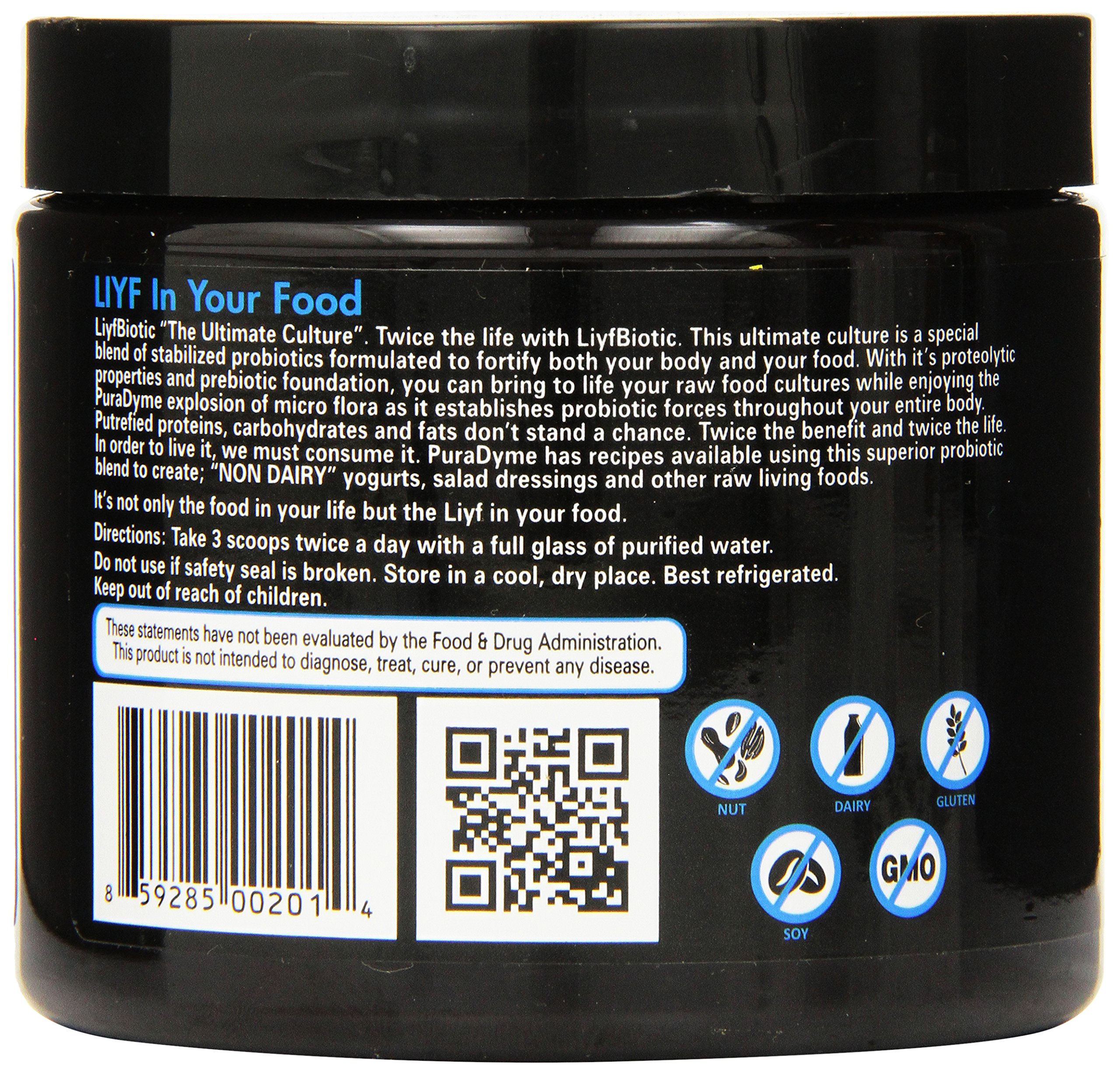 Foto 3 pulgar | Suplemento Puradyme Liyfbiotic 240 Ml - Venta Internacional