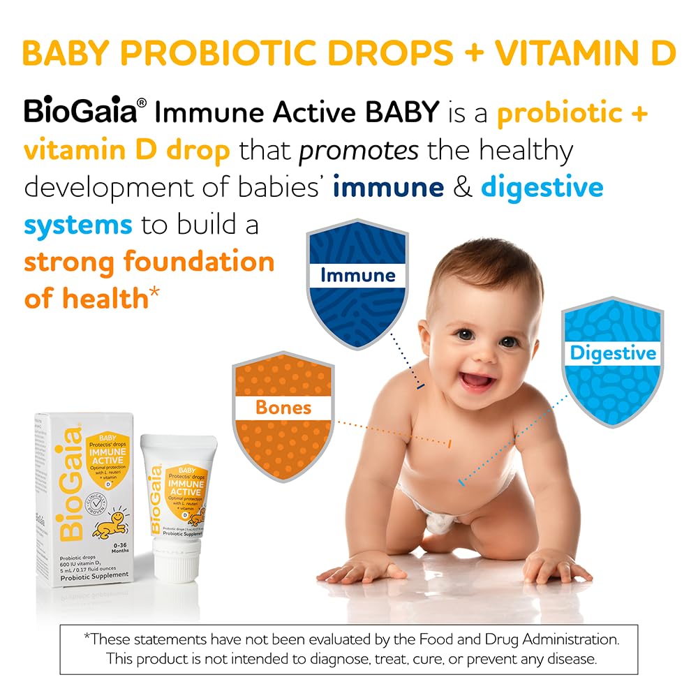 Foto 3 pulgar | Probiótico más Vitamina D Biogaia - Venta Internacional