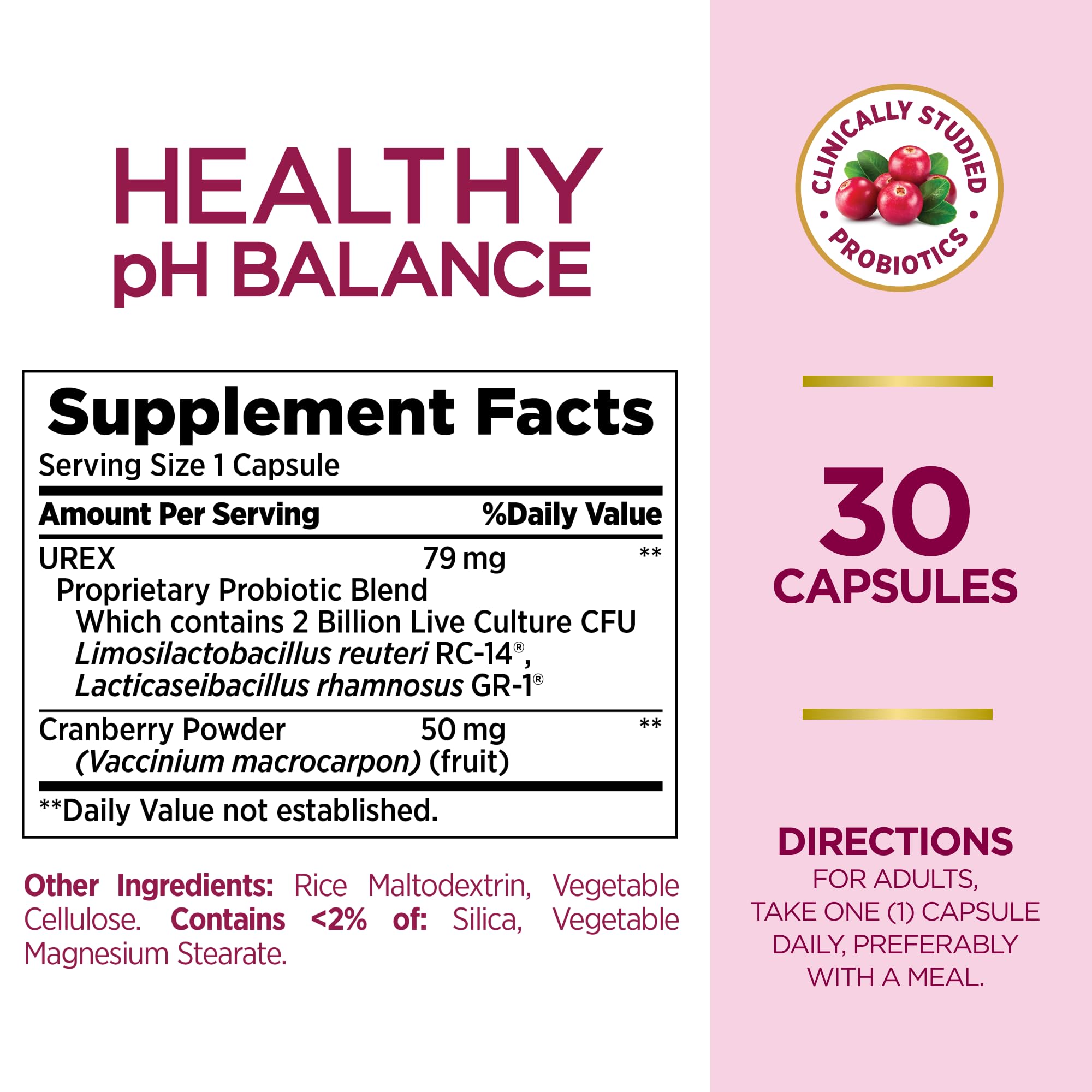 Foto 3 pulgar | Equilibrio del pH Nature's Bounty Optimal Solutions - Venta Internacional