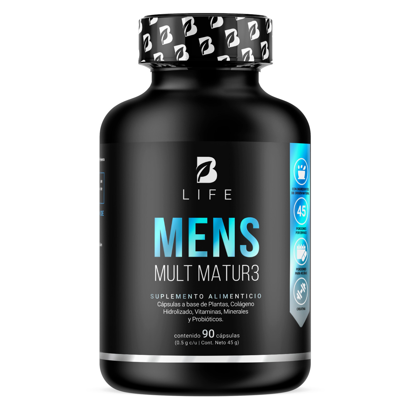 Foto 1 | Multivitamínico Mens Mult Matur3 B Life. 90 Cápsulas