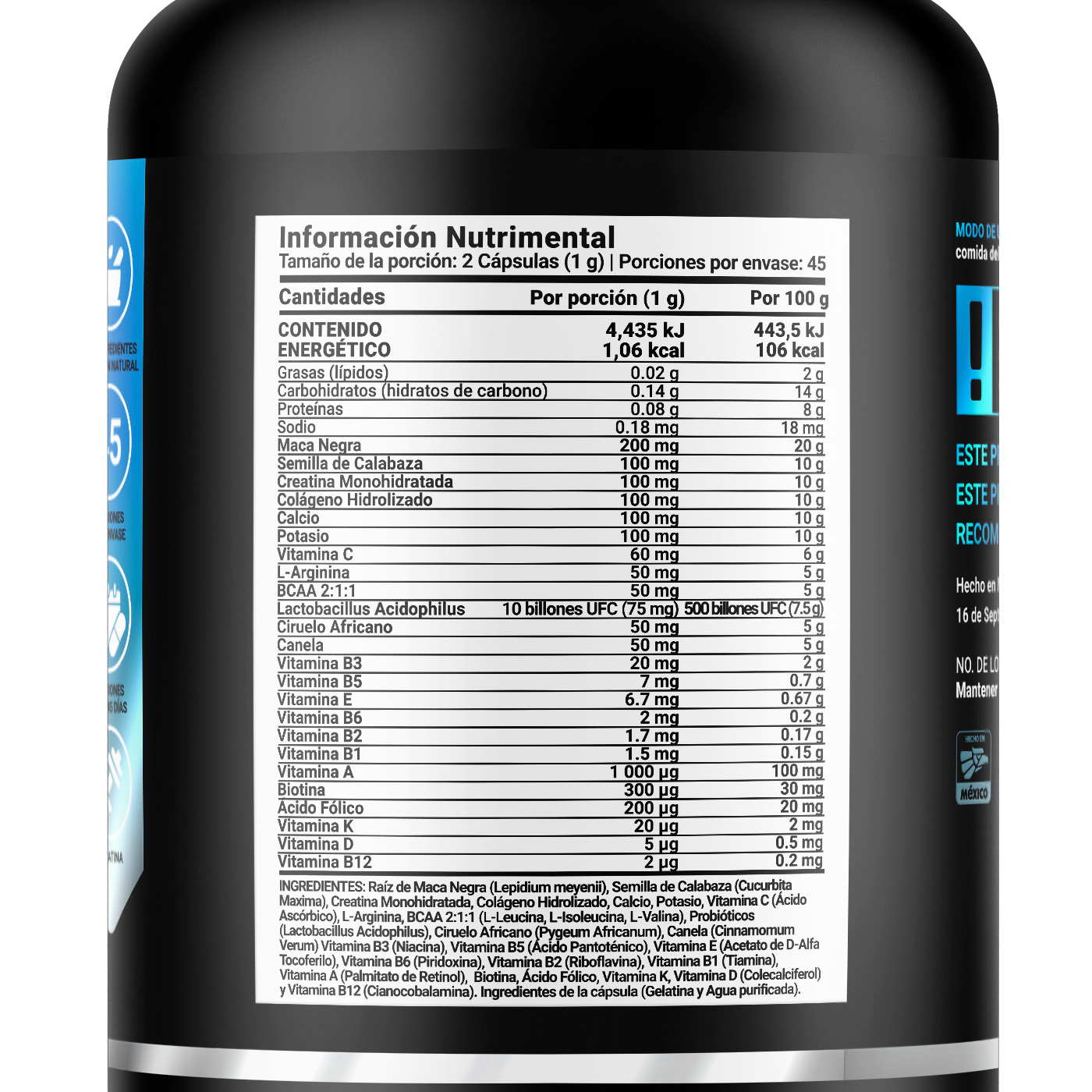 Foto 3 pulgar | Multivitamínico Mens Mult Matur3 B Life. 90 Cápsulas