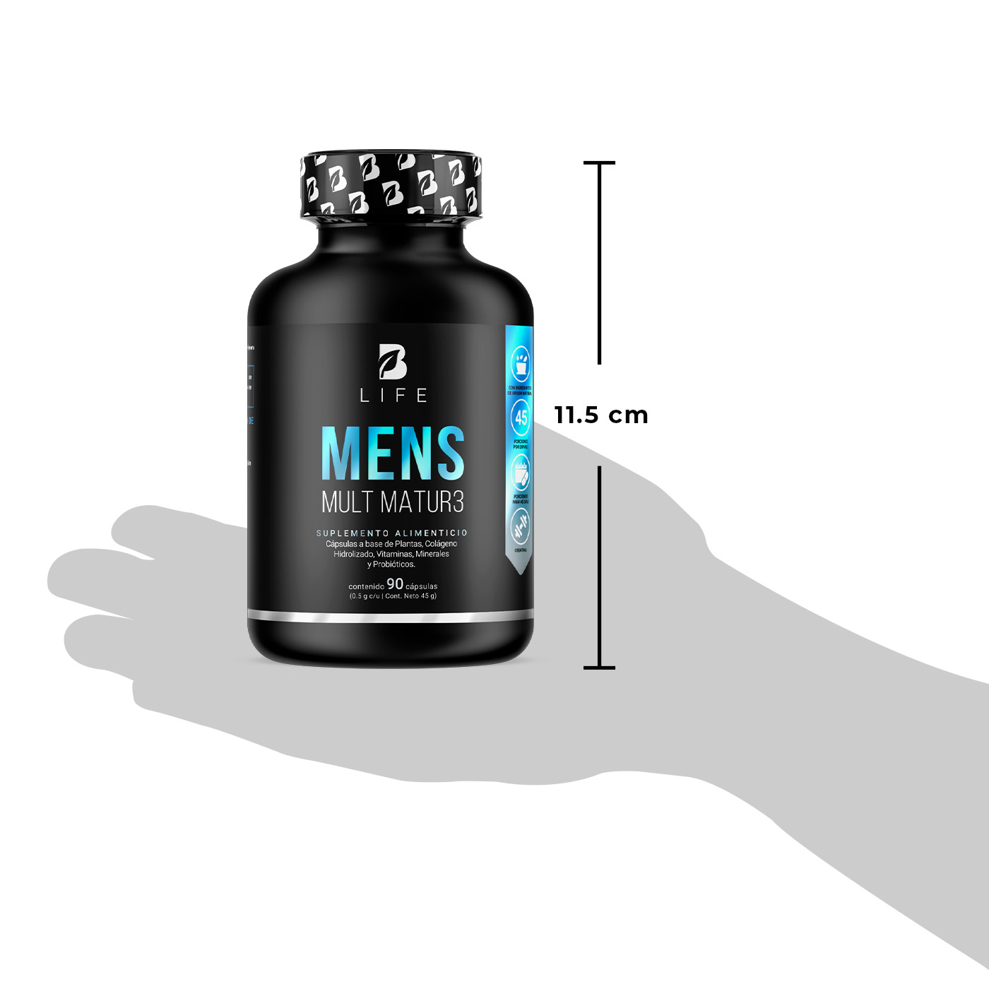 Foto 7 pulgar | Multivitamínico Mens Mult Matur3 B Life. 90 Cápsulas