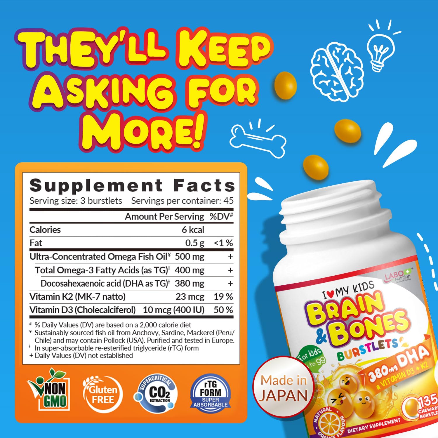 Foto 7 pulgar | Suplemento Labo Nutrition de 4 a 12 Años - Venta Internacional