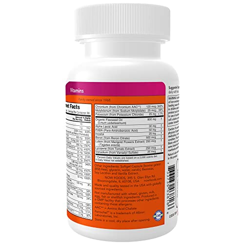 Foto 4 pulgar | Suplemento Multivitamínico con Luteína y Licopeno de Supplements Now - 60 cápsulas