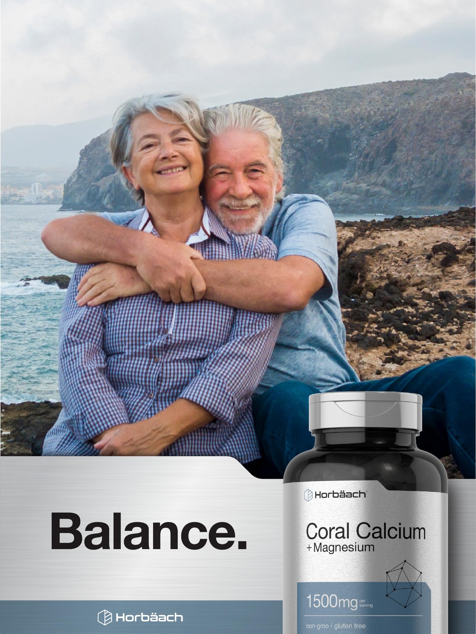 Foto 8 pulgar | Suplemento Horbäach Coral Calcium 1500 Mg 150 Cápsulas - Venta Internacional