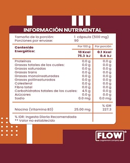 Foto 4 | Vitaminas y Minerales Natural Flow Supplements