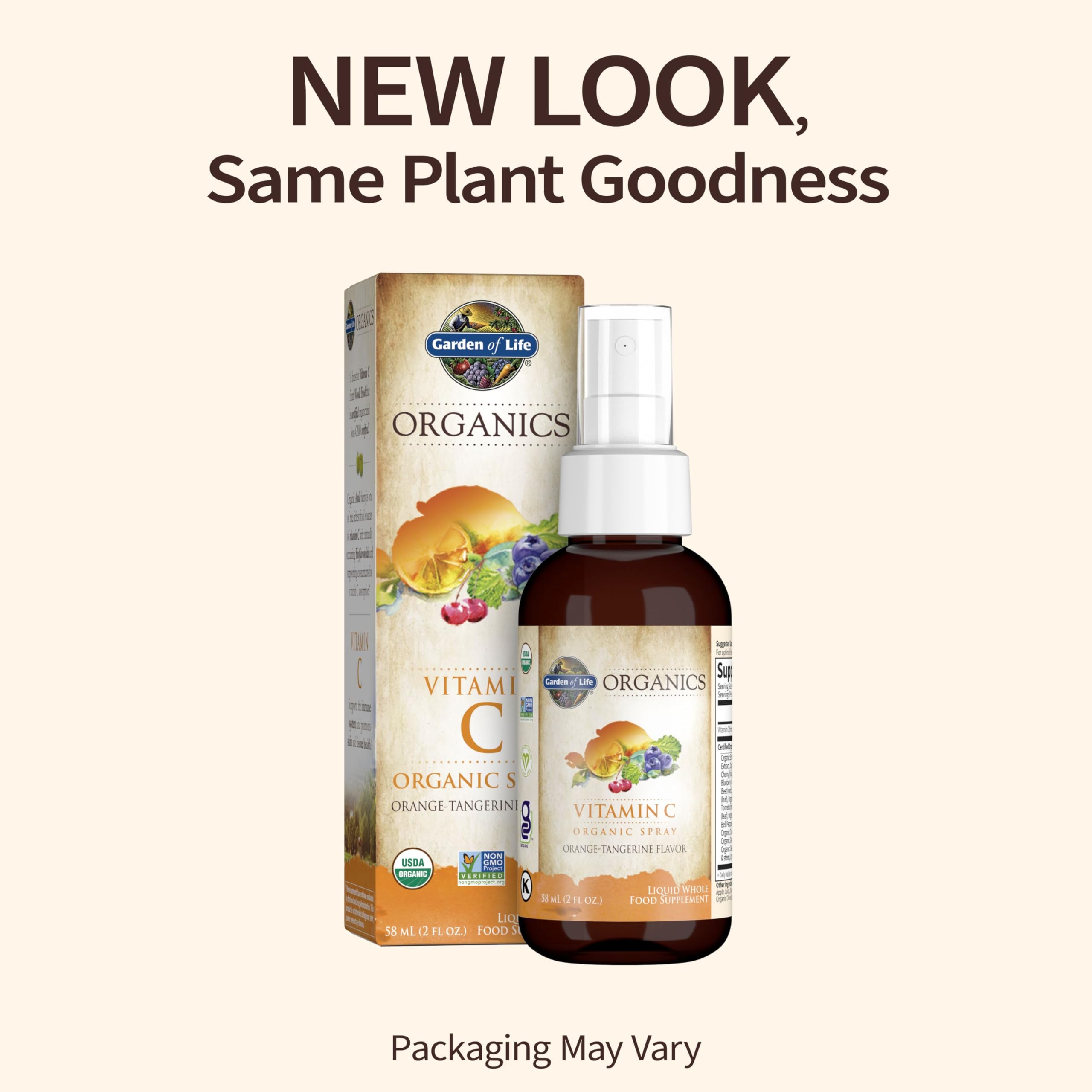Foto 3 pulgar | Spray se Vitamina C Garden Of Life Organics para Niños y Adultos 60 ml - Venta Internacional