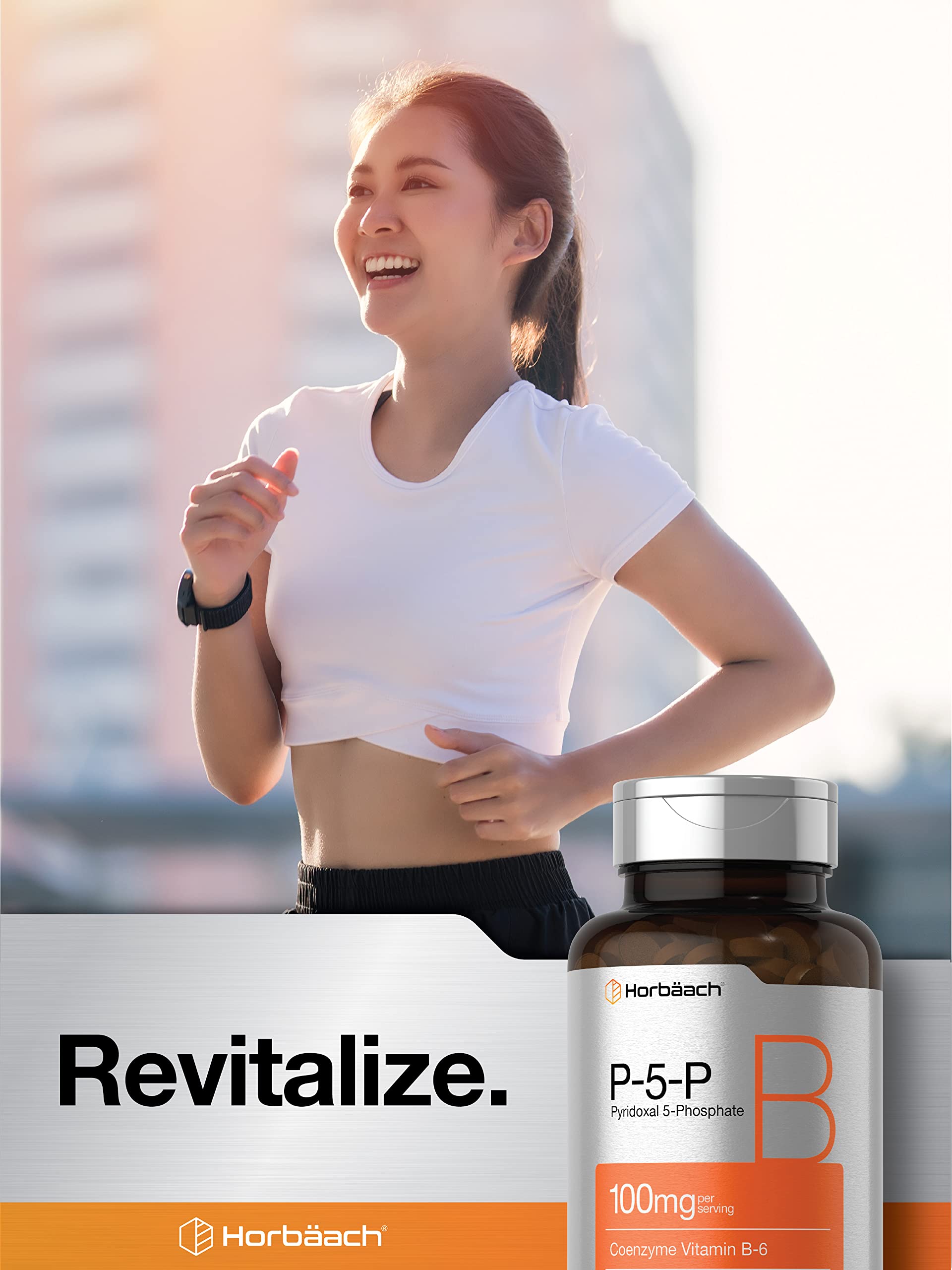 Foto 6 | Suplemento Horbäach P-5-p Vitamina B6 120 Comprimidos - Venta Internacional
