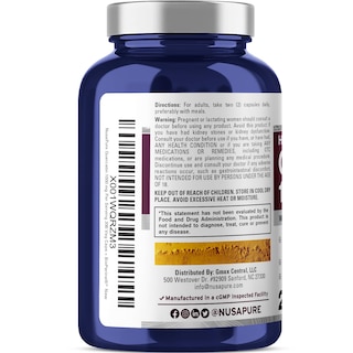 Foto 3 | Suplemento Nusapure Quercetin 200 Cápsulas Vegetarianas - Venta Internacional