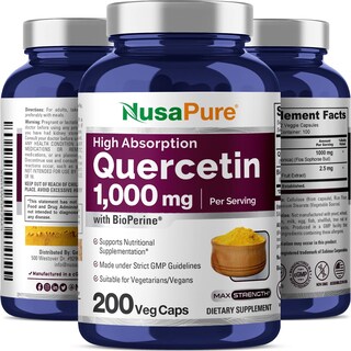 Foto 5 | Suplemento Nusapure Quercetin 200 Cápsulas Vegetarianas - Venta Internacional