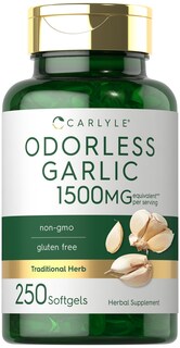 Foto 1 | Cápsulas Blandas de Ajo Sin Olor Supplement Carlyle 1500 Mg 250 Unidades - Venta Internacional