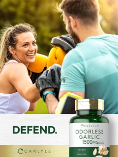 Foto 6 | Cápsulas Blandas de Ajo Sin Olor Supplement Carlyle 1500 Mg 250 Unidades - Venta Internacional