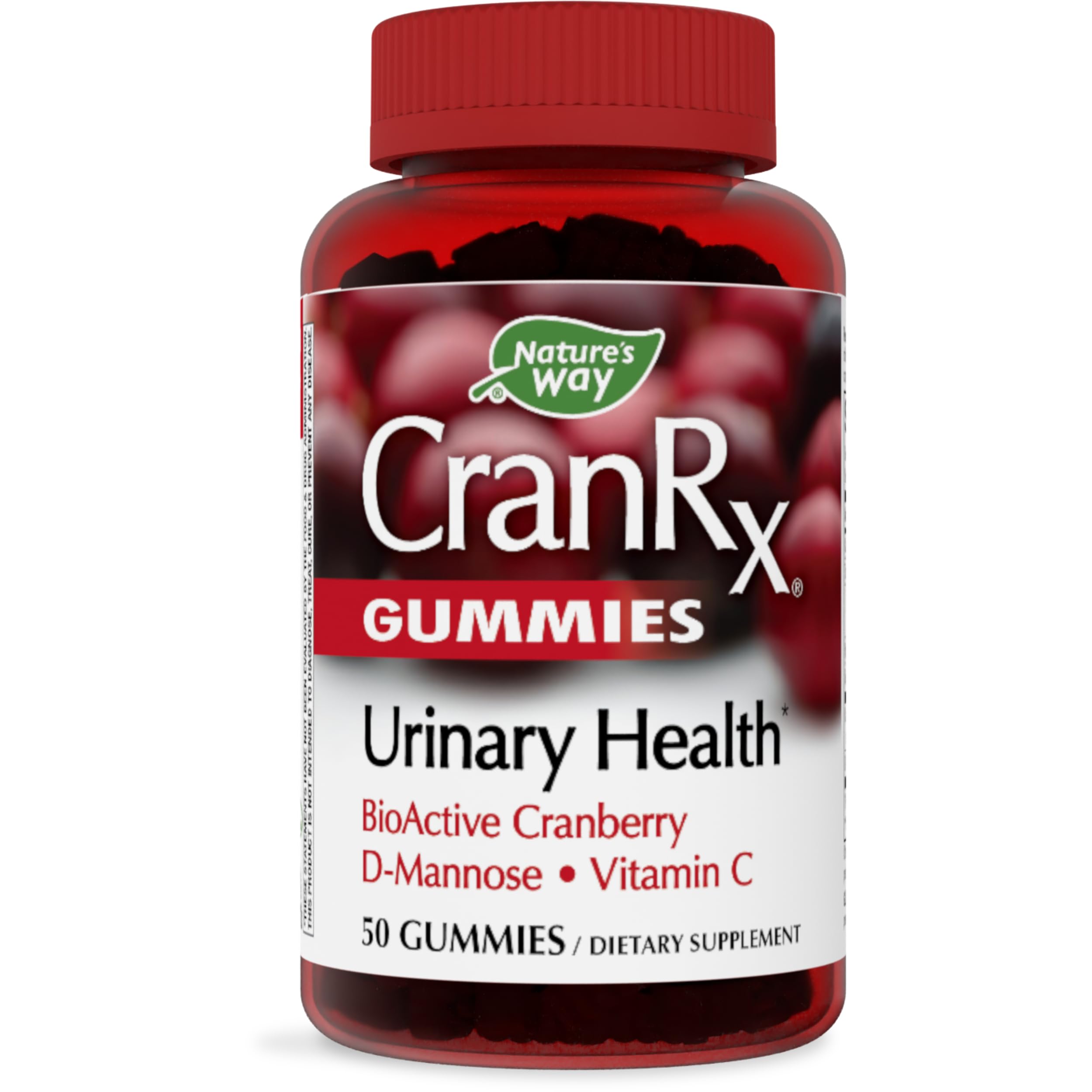 Foto 2 pulgar | Suplemento Nature's Way Cranrx Gummies de Arándanos 50 Unidades - Venta Internacional
