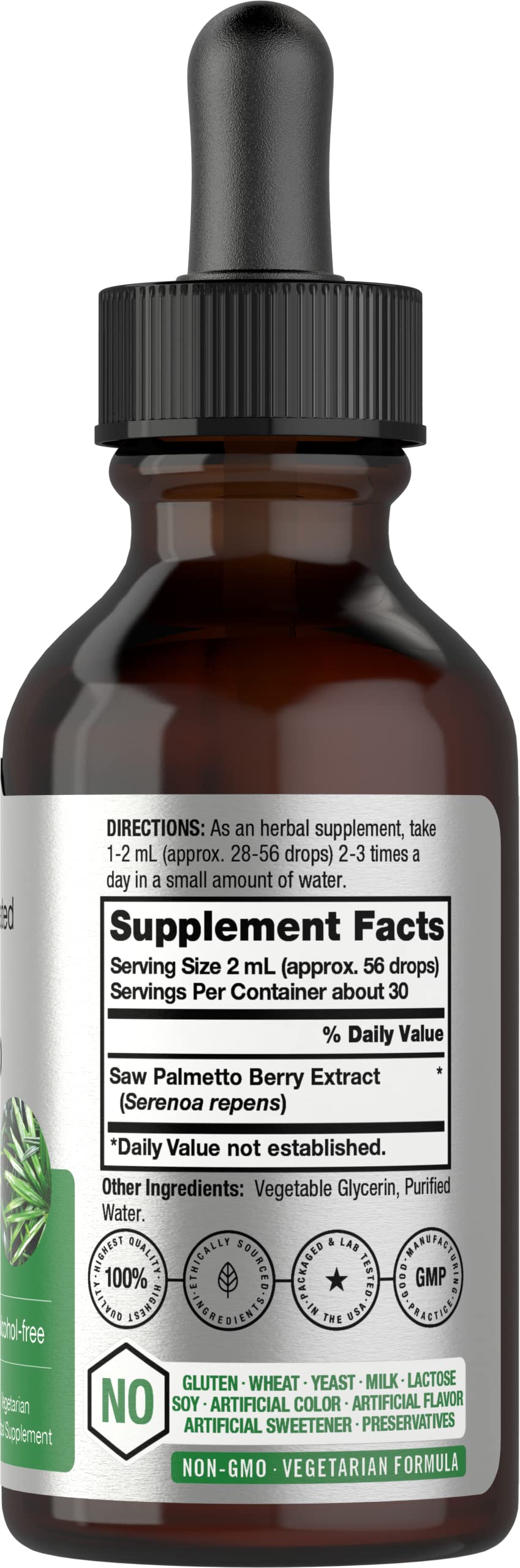Foto 3 pulgar | Suplemento Horbäach Extracto Líquido de Palma Enana Americana 60 ml - Venta Internacional
