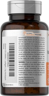 Foto 3 | Suplemento Horbaach con Vitamina D3 2000 Ui Cápsulas Blandas 150 Unidades - Venta Internacional