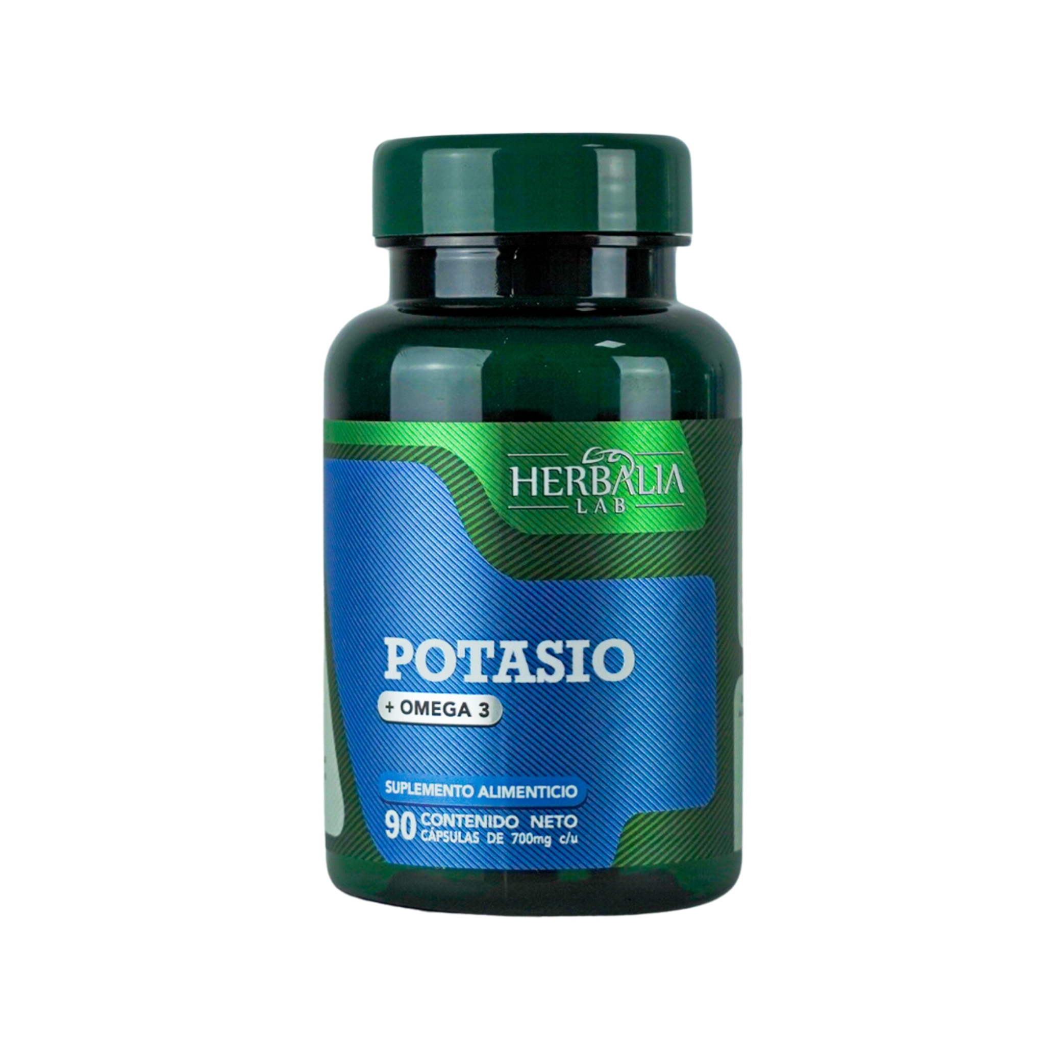 Foto 2 pulgar | Suplemento Herbalia Lab De Citrato De Potasio + Omega 3 Apoyo Nutricional Diario