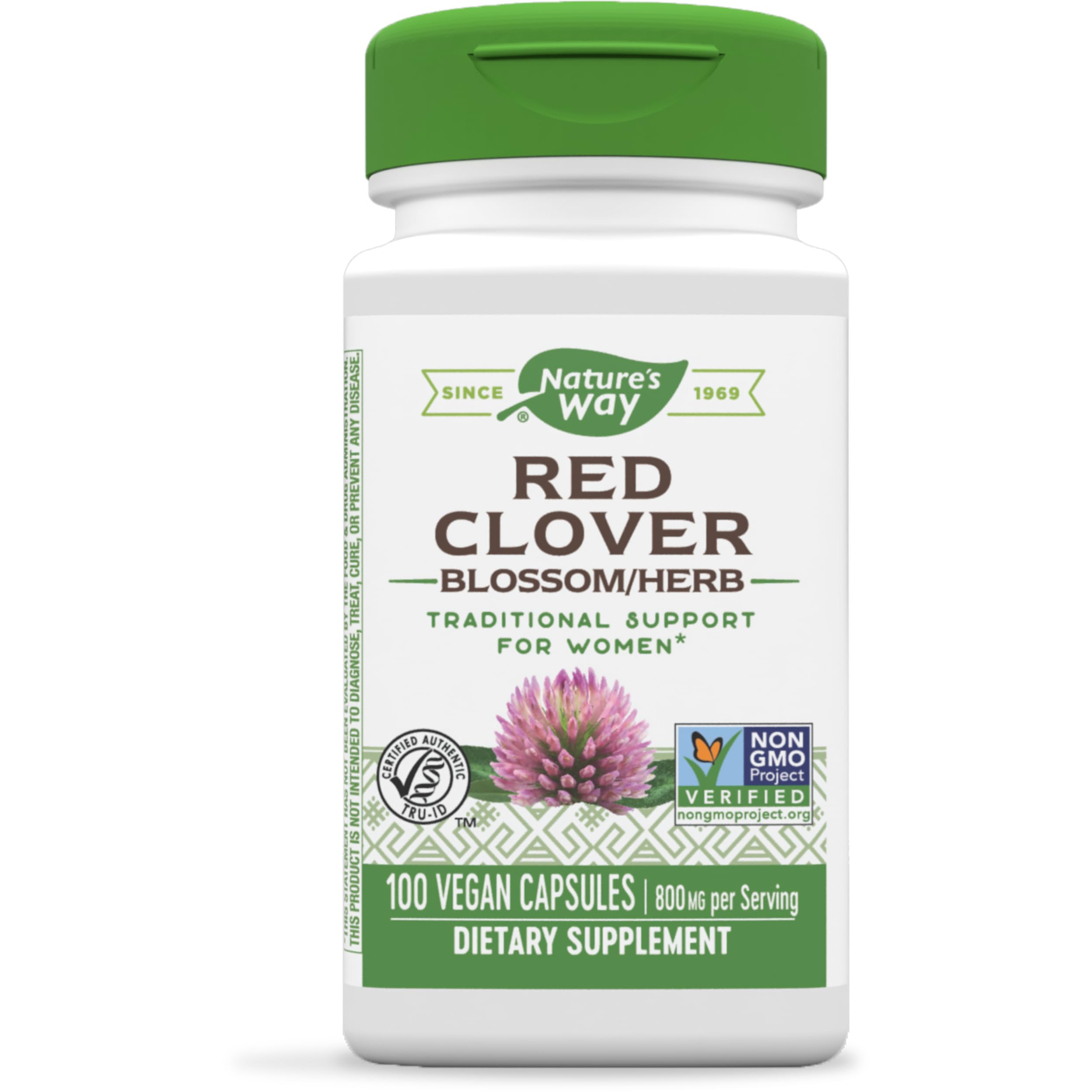 Foto 2 pulgar | Suplemento Nature's Way con Flor de Trébol Rojo 800 Mg 100 Cápsulas - Venta Internacional